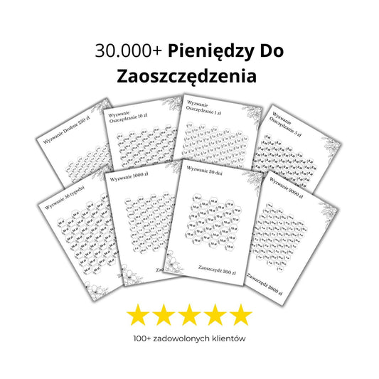 30.000 zł – Arkusze Wyzwań Oszczędzania